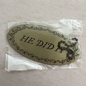 Taylor Swift Keychain “No Body, No Crime” NWT He Did It Keychain